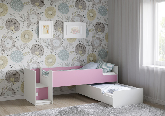 Детская выкатная кровать Легенда К302.41 в Губкинском